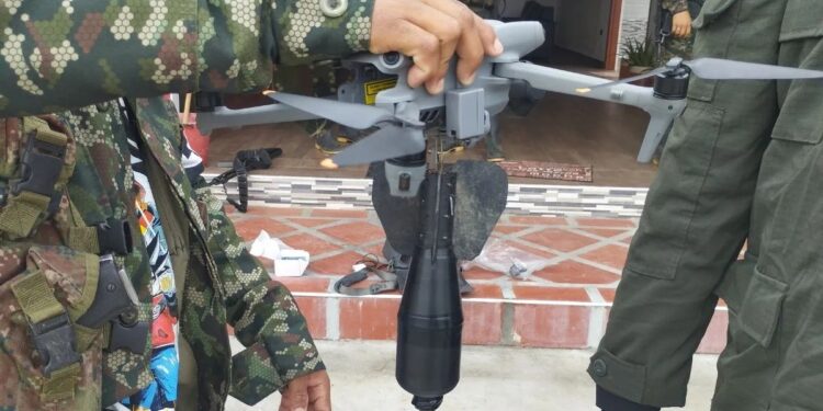 Colombia empleará tecnología antidrones ante los 115 ataques de grupos armados en 2024