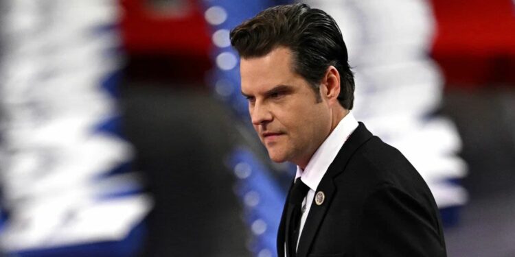 Matt Gaetz habría pagado por sexo y drogas en Florida