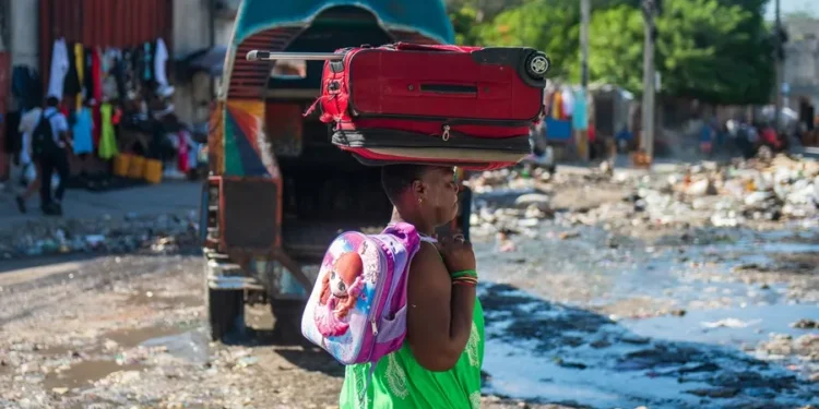 Criminalidad causó desplazamiento forzoso de un millón de haitianos en 2024