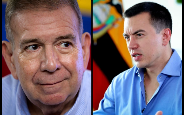 Edmundo González viajará a Ecuador y se reunirá con el presidente Noboa