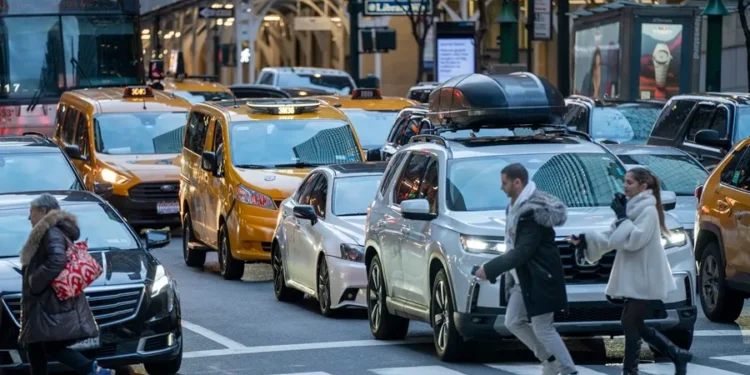 Nueva York estrena un polémico peaje para entrar en el centro de Manhattan