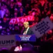 Trump arrancó la celebración como presidente de EEUU horas antes de su investidura
