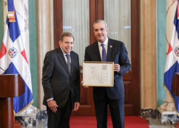 9 de enero: González Urrutia se reunió con el presidente de República Dominicana