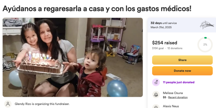 Familia solicita ayuda para repatriar a madre venezolana y cubrir gastos médicos tras trágico accidente en Detroit