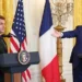 «La paz no debe suponer la rendición de Ucrania», dice Macron junto a Trump
