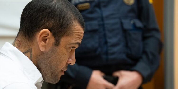 Tribunal Superior de Justicia de Cataluña absuelve a Dani Alves del delito de agresión sexual