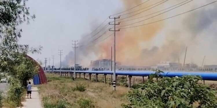 Estalló planta química en parque industrial de China: reportan muertos y heridos