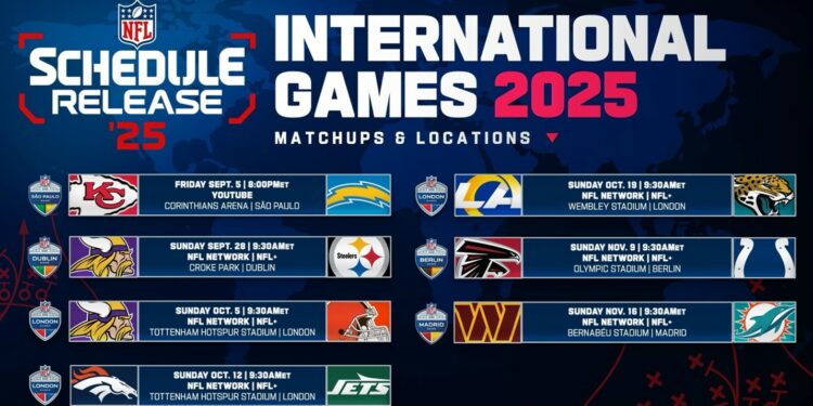 La NFL más allá de las fronteras, por Óscar Huete