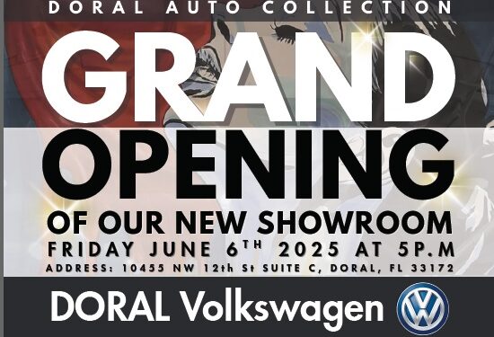 Doral VW celebra la apertura de su nuevo showroom este 6 de junio