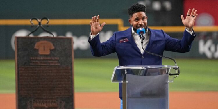 Venezolano Elvis Andrus ingresó al Salón de la Fama de Texas
