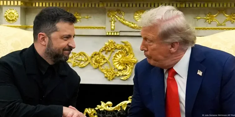 Trump ofrecerá apoyo aéreo como garantía de paz a Ucrania