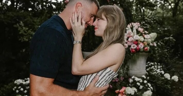 Taylor Swift y Travis Kelce se comprometieron