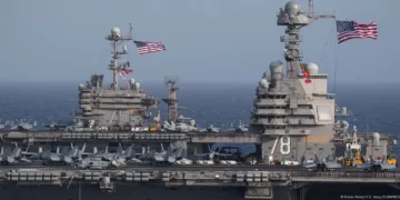 El Pentágono despliega el portaaviones USS Gerald Ford en el Mar Caribe